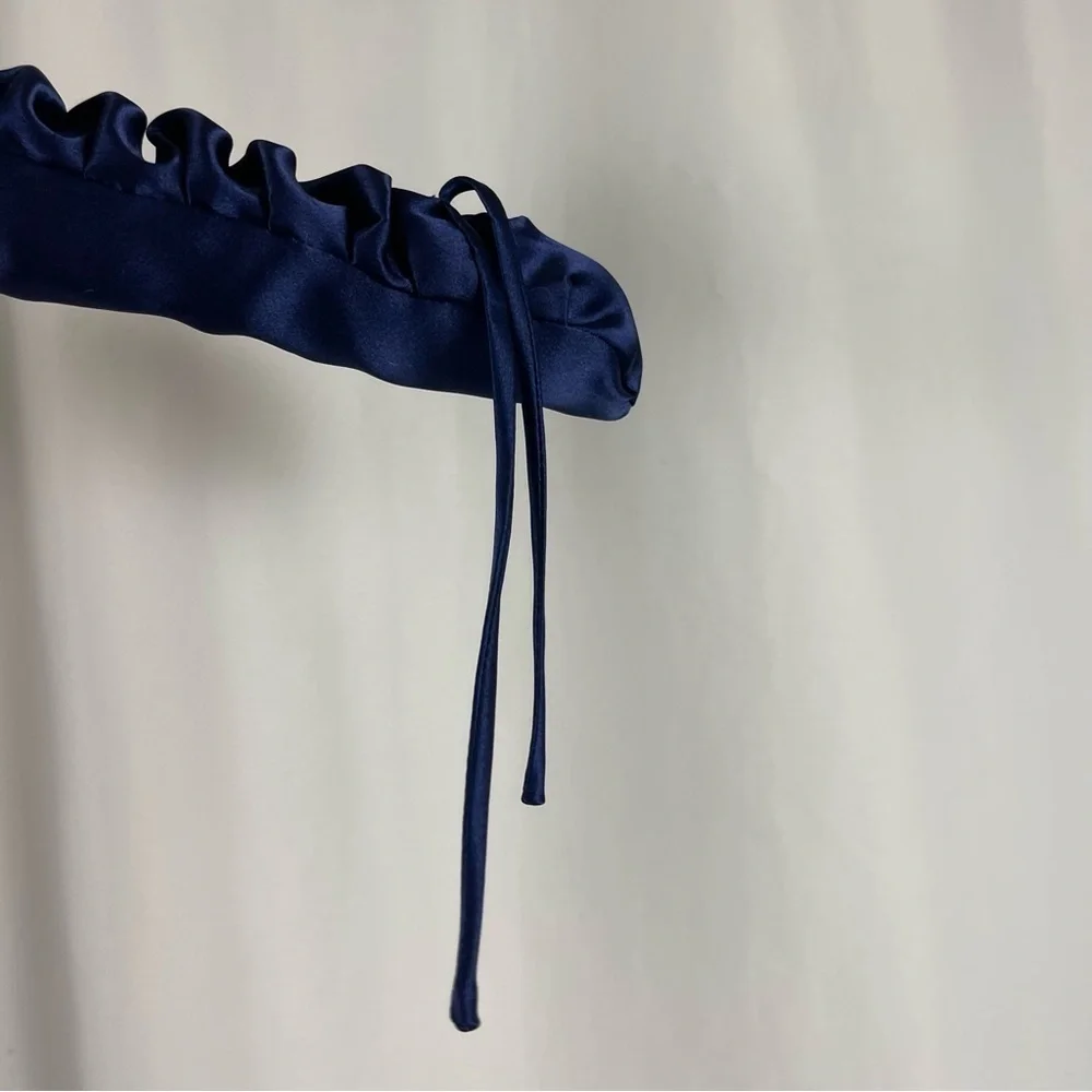 Vintage Erika Taylor Large Embroidered Satin Silky Slip Dress Lingerie Heart - Picture 5 of 9